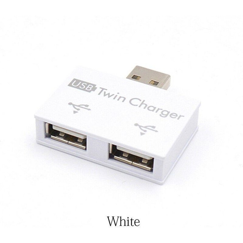 Adaptateur Hub USB 2.0 1 mâle à 2 ports femelles, convertisseur pour téléphone portable, accessoires d'ordinateur