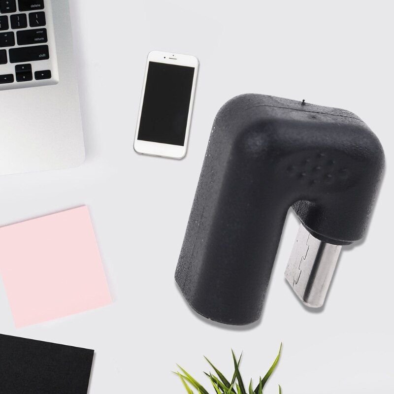 Adaptateur USB 3.1 Type C mâle à femelle pour tablette et téléphone portable, convertisseur à 80 degrés