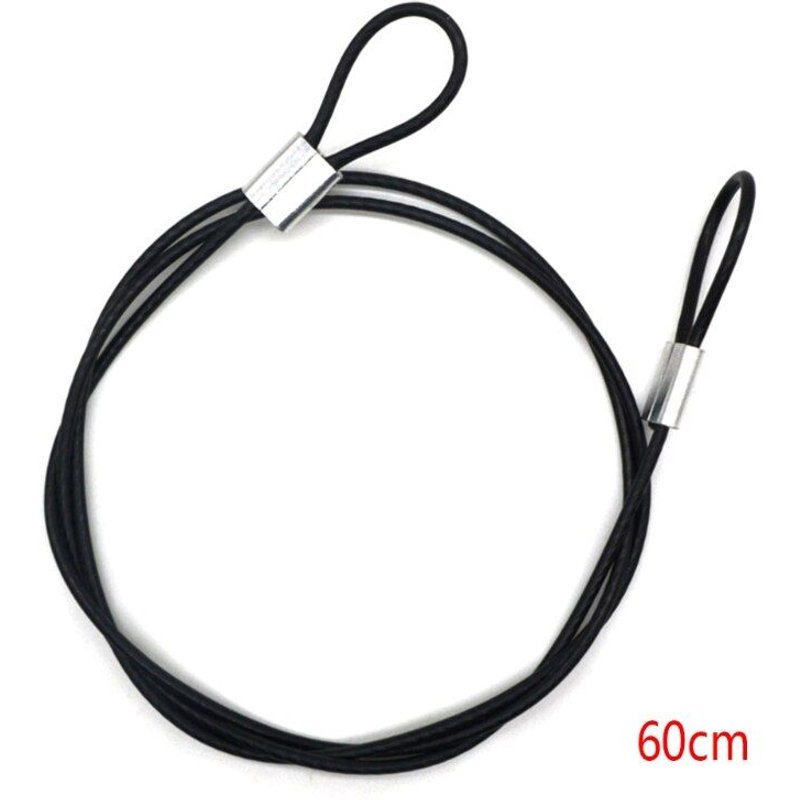 Lanière de sécurité en acier inoxydable, lanière de poignet, 60cm, pour caméra gopro, nouveau