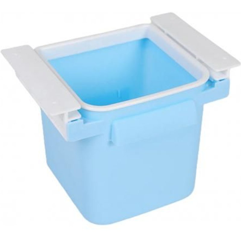 Poubelle adhésive à fond de bureau rétractable créative, poubelle à ordures