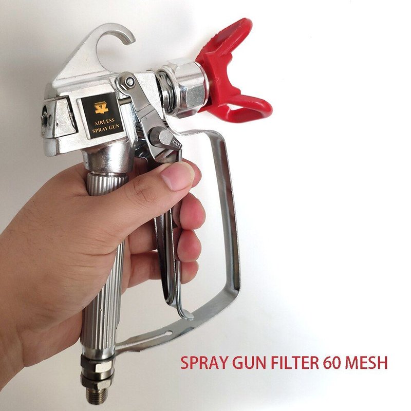 pistolet à peinture sans aair, 5 pièces, Machine de pulvérisation résistante à la Compression, Anti-corrosion, accessoires