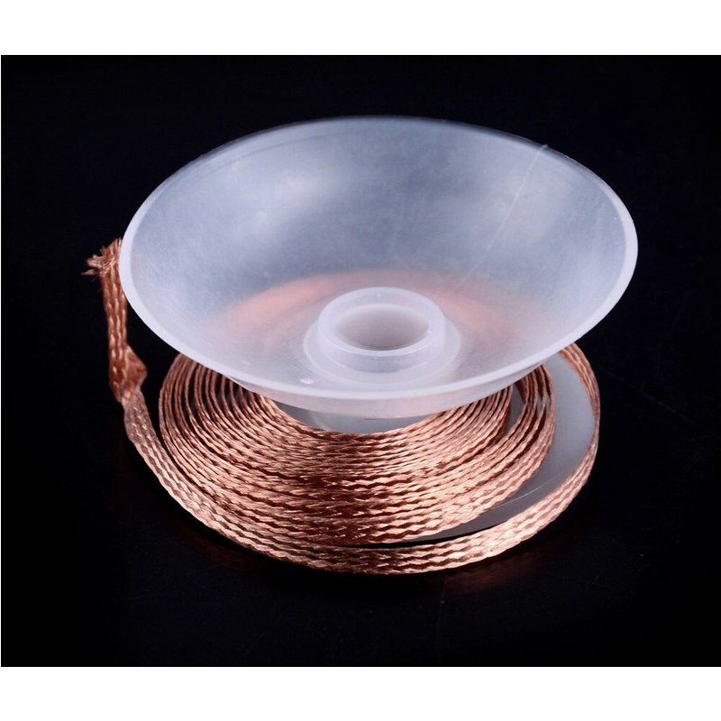 Tresse en cuivre BGA pour dessouderr, 1 pièce, câble de fil de mèche pour absorber, longueur 1.5m, largeur 3.5mm