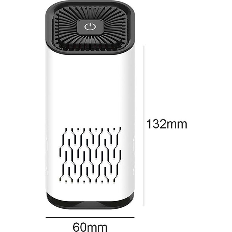 Éliminateur d'odeurs à domicile, fiiltre purificateur d'air ionique, éliminateur d'odeurs pour la maison, le bureau