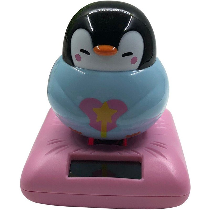 Figurine De Pingouin En Danse À Énergie Solaire, Jouet À Bascule, Ornement De Voiture, Maison