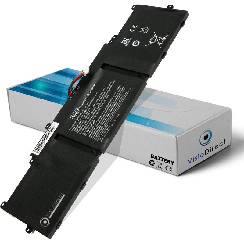 Batterie compatible avec HP STREAM 13-C010NV 11.4V 3700 mAh -VISIODIRECT-