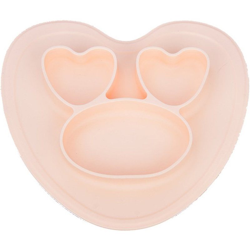 Bol D'aspiration Divisé En Silicone De Qualité Alimentaire Étanche Pour Bébé, Assiette À Dîner Antidérapante Pour Enfants, Plat D'apprentissage Pour Nourrissons, Vaisselle D'alimentation