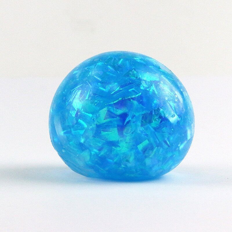 Boule De Ruban Laser, Boule De Cristal, Jouet Pour Enfants, Boule D'Eau Anti-Stress Tpr
