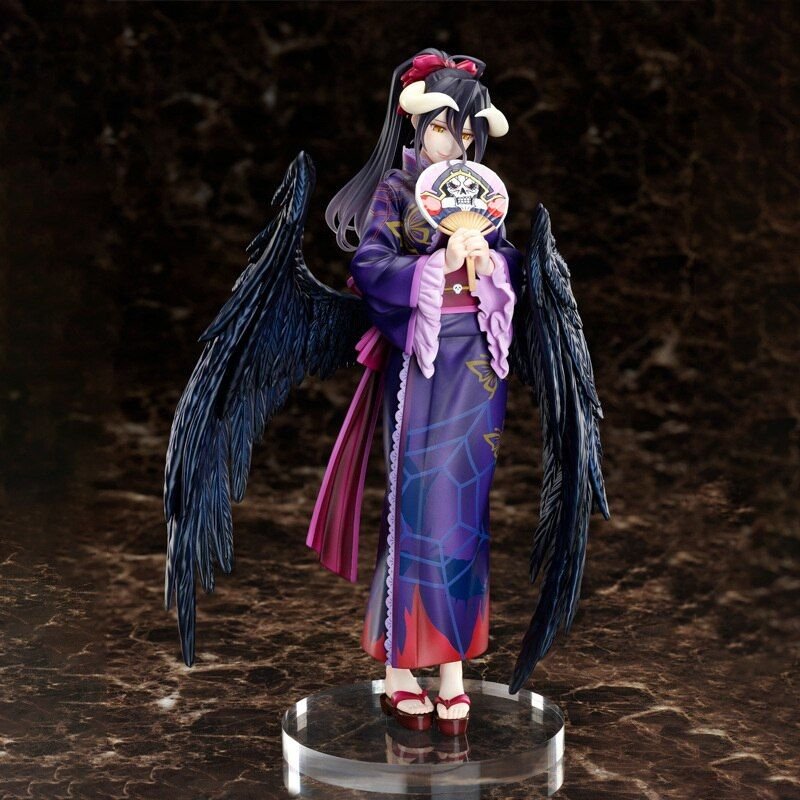 Kimono En Pvc Pour Enfants, Figurine De Dessin Animé Overlord Albedo, Modèle De Robe Ooal, Collection D'amoureux, Jouet, Cadeau