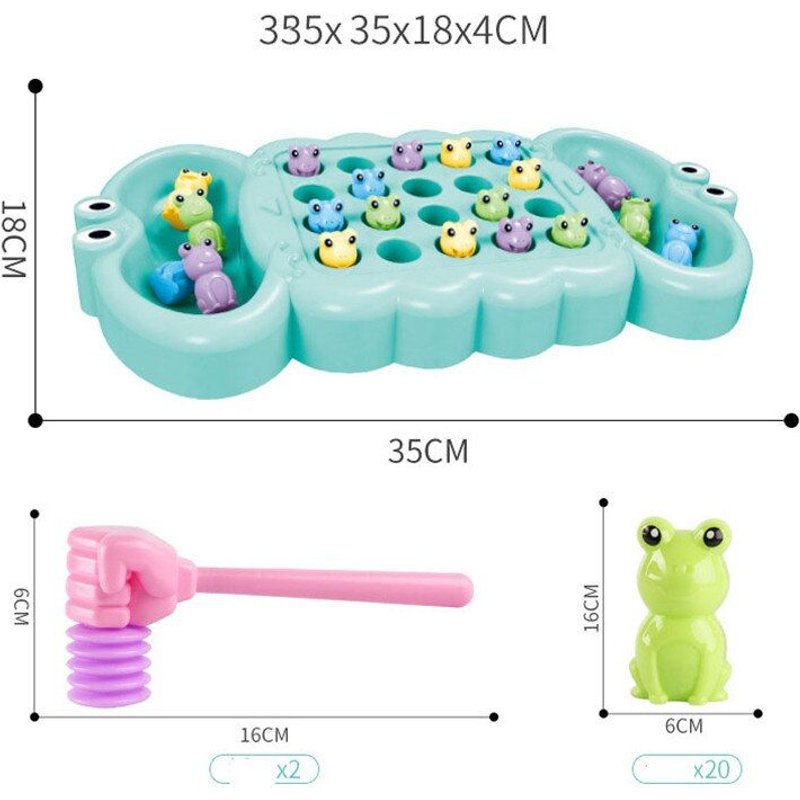 Jeu De Société Interactif Parent-Enfant Pour Enfant, Jouet Anti-Stress Amusant, Attrape-Grenouille Mangeant Des Haricots, Fête En Famille, Cadeau