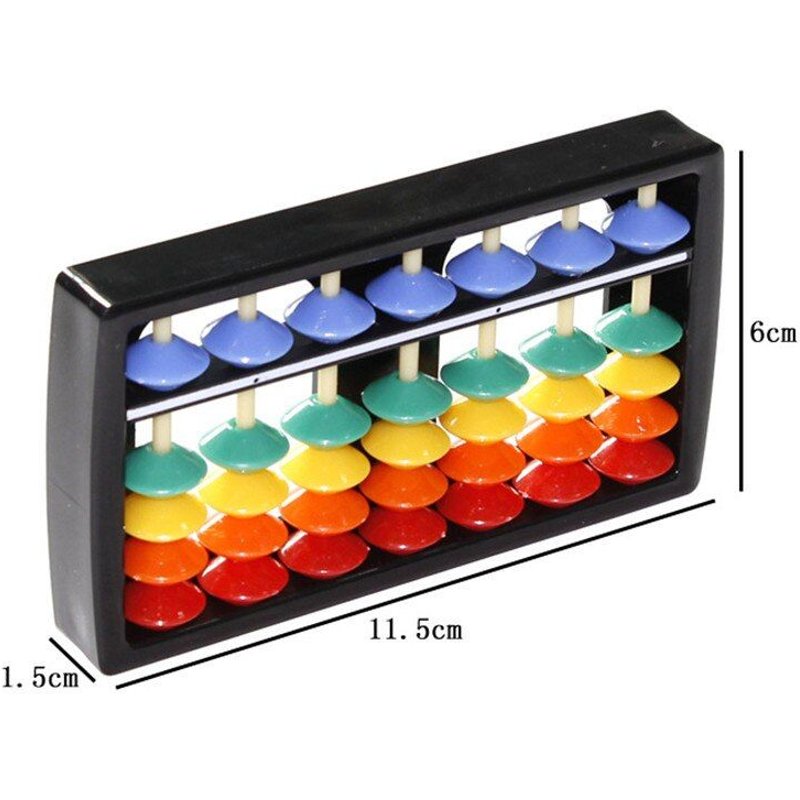 Colonne De Perles Colorées De 7 À 15 Chiffres, Boulier, Jouet Arithmétique, Calculatrice, Outil De Comptage, Jouets Boulier Éducatifs Pour Enfants