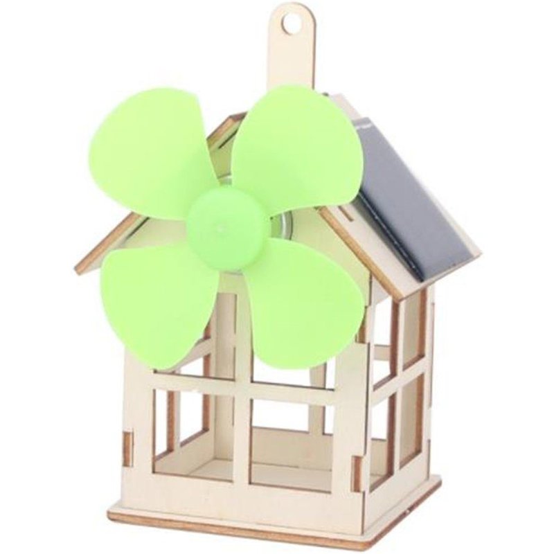 Kit D'assemblage Électronique De Maisons Solaires Avec Moteurs À Roue, Kit De Bricolage, Jouets Stem, Mini-Maison, Projets De Construction De Circuits