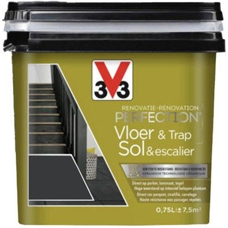 V33 Rénovation Perfection Peinture Sol & Escalier Tarmac