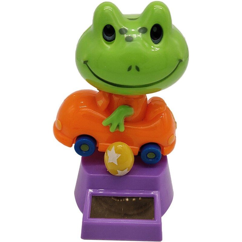 Figurine De Dessin Animé En Danse Énergétique, Grenouille Au Volant, Jouet De Blague, Décoration De La Maison