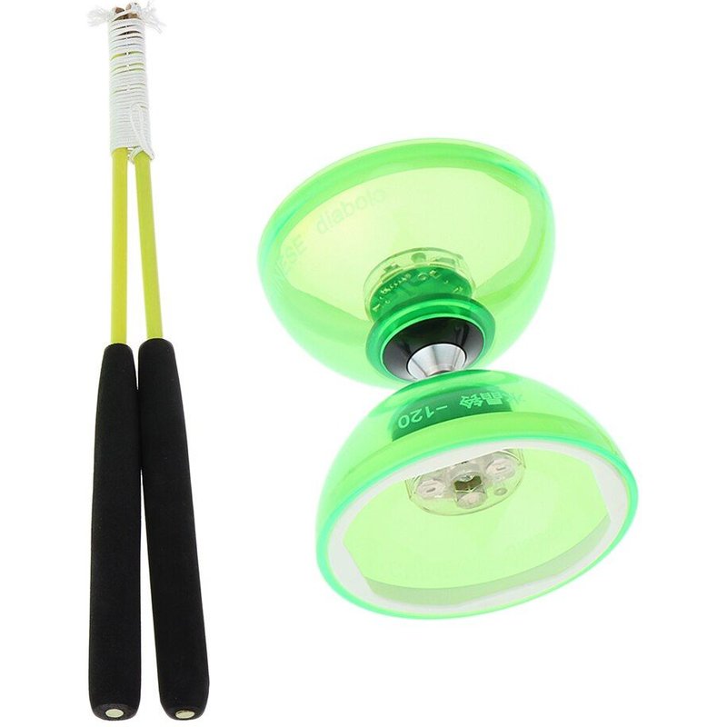 Jouet Pro Triple Roulement Moyen 5 Pouces Chinois Yoyo Diabolo Avec