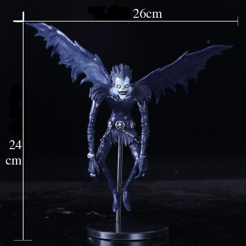 Figurine D'action En Pvc, 24cm, Halloween, Anime, Note De La Mort, L Ryuuku Ryuk Rem, Collection, Modèle, Poupée, Jouet