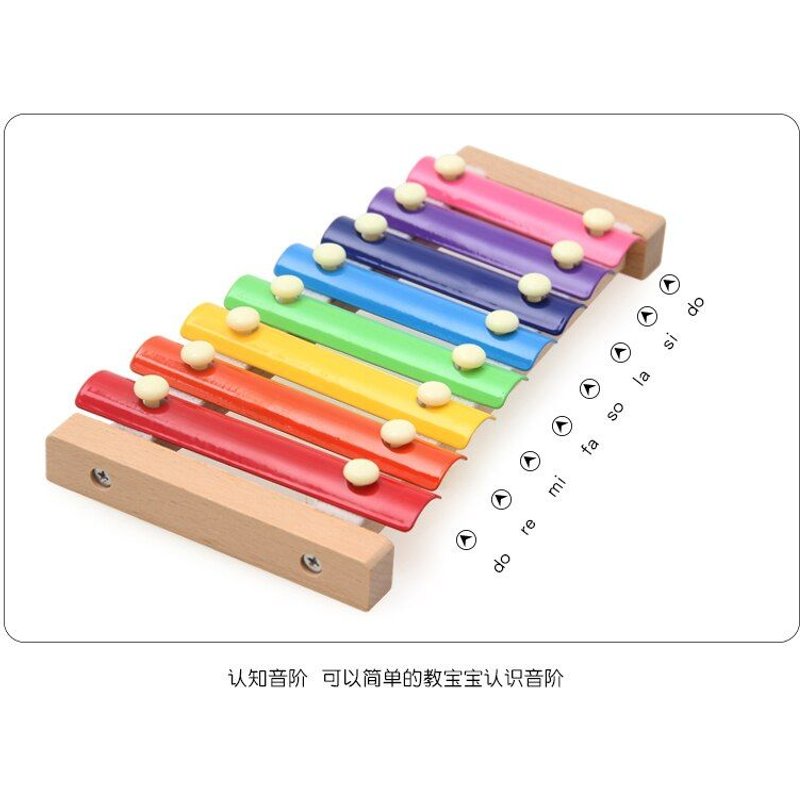 Nouveau Jouet Xylophone Éducatif En Bois, Instrument De Musique En Bois, Montessori, Piano À Frappe Précoce, Cadeau Pour Enfants
