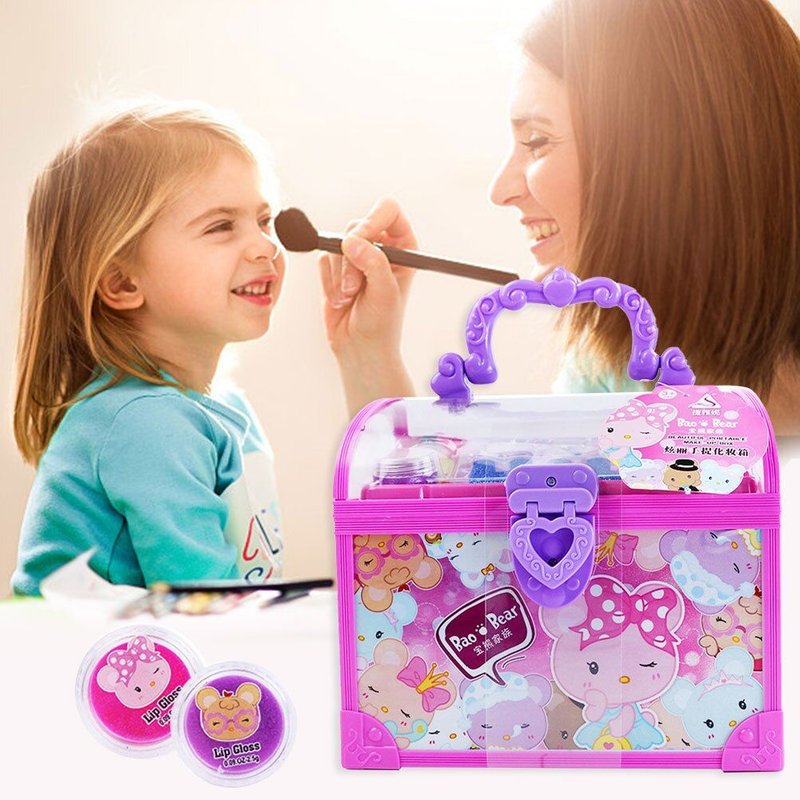 Ensemble De Jouets De Maquillage Pour Filles, Diy, Jeu De Simulation, Kit De Maquillage Pour Enfants, Cosmétiques De Princesse, Beauté Et Mode, Cadeau Pour Filles