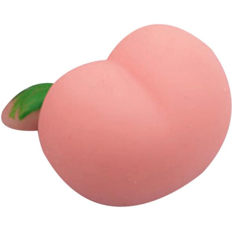 Jouet À Presser Les Fesses, Pêche, Fidget, Soulage Le Stress, Doux, Mignon, Flexible, Décompression, Classique, Guérison, Main, Fidget, Vent