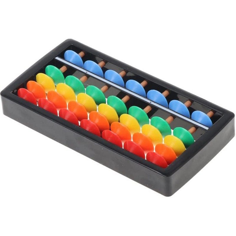 Boulier D'arithmétique Coloré, Outils De Calcul Des Maths, Jouet D'apprentissage Et D'éducation, Jouets Classiques, Cadeau Interactif Parent-Enfant