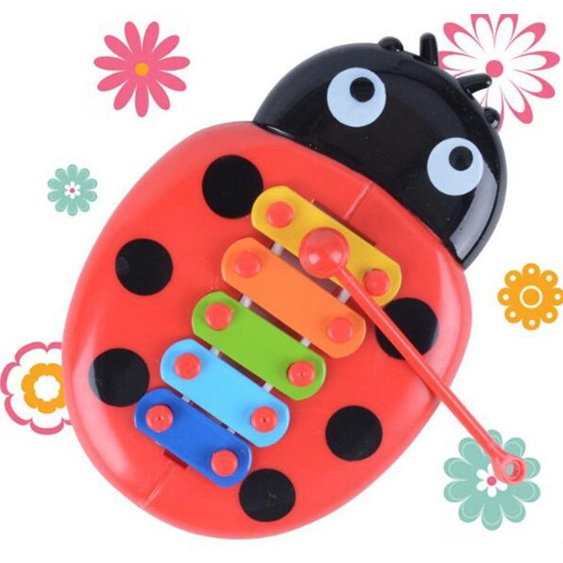 Piano À Frapper À La Main, Jouets Éducatifs, Harpe À Main, Jouet Musical Pour Bébé Garçon Et Fille, Xylophone À 8 Notes Pour Enfants En Bas Âge De 0 À 3 Ans