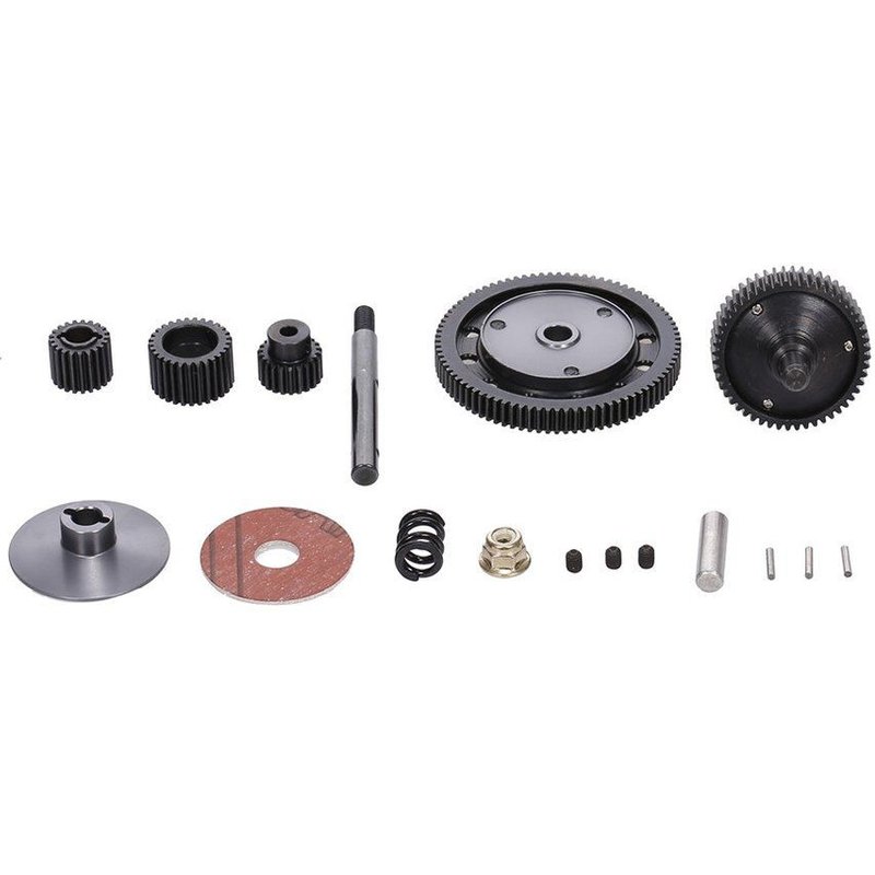 Engrenages De Transmission En Métal Axial Scx10, Engrenage De Moteur De Voiture, Télécommande, Boîte De Vitesses À Chenilles, Mise À Niveau, Pièces, Accessoires