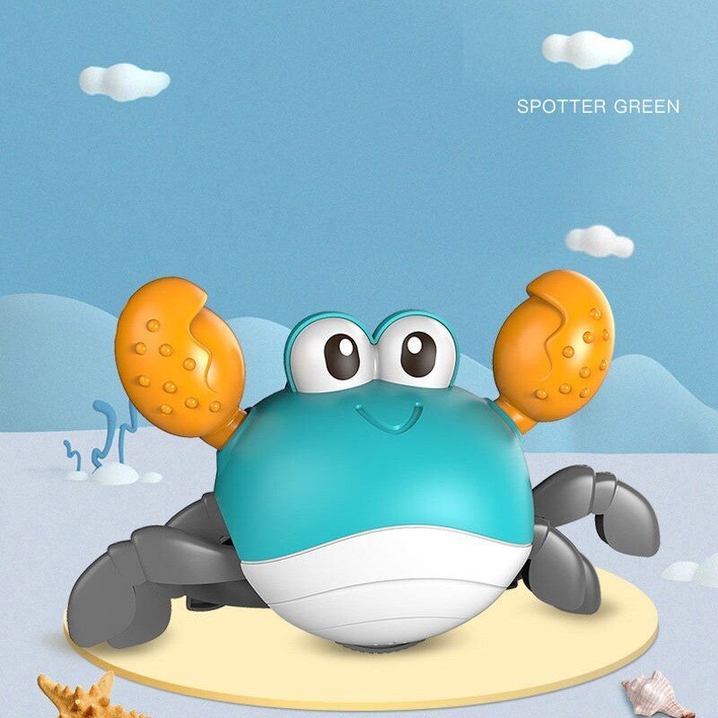 Jouet De Bain Pour Enfants, Simulation De Crabe, Bébé En Bas Âge, Jouet Éducatif Pour Le Bain Dans L'Eau, Simulation D'Animaux Qui Bougeront