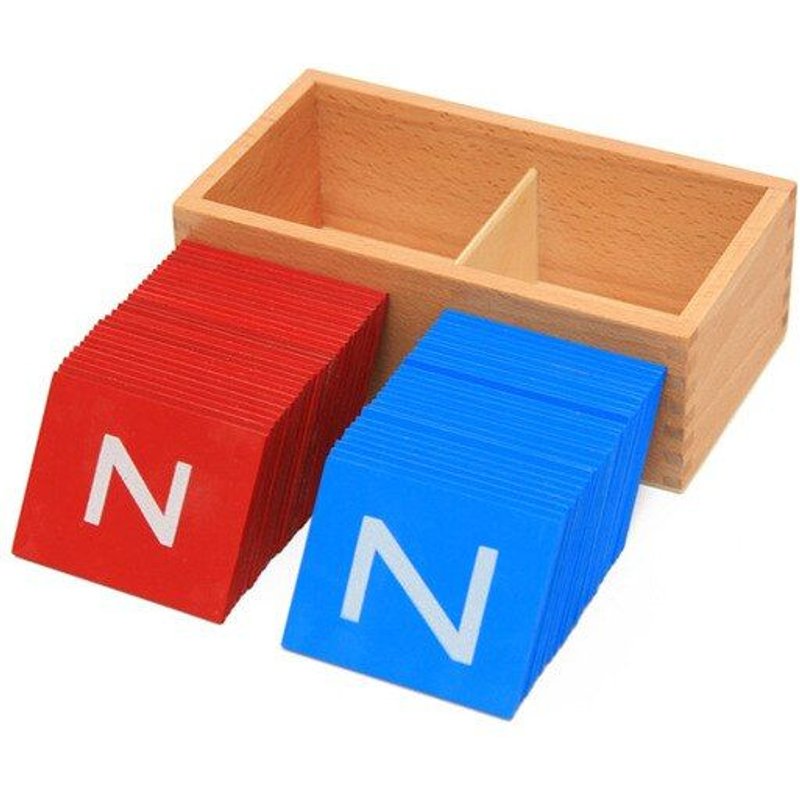 Jouets Montessori Pour Bébés, Boîtier Inférieur Et Majuscule En Papier De Verre, Boîtes À Lettres En Bois, Jouets Éducatifs Pour Enfants, Cadeau De Développement Précoce, Nouvelle Collection