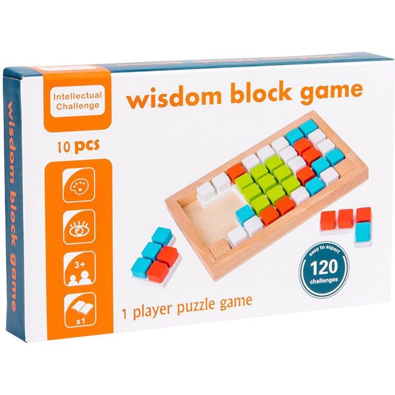 Jouet En Bois Montessori Pour Enfants, Blocs De Construction 3d, Cube De Réflexion Spatiale, Apprentissage, Développement Éducatif, Cadeaux, Nouvelle Collection