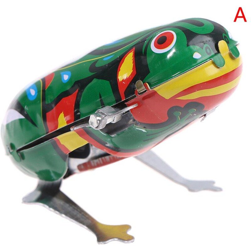 Jouet Classique Pour Enfants, 1 Pièce, Fer À Remonter, Fer À Repasser, Grenouille, Lapin, Coq, Figurines D'Action