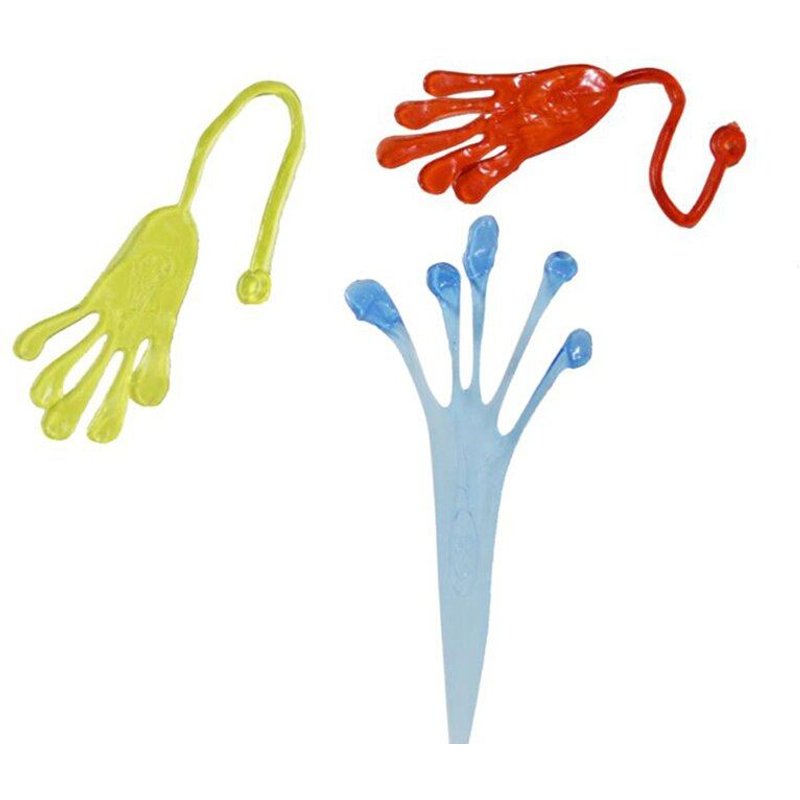 Jeu De Farces Visqueux Pour Enfants, 4 Pièces, Anti-Stress, Pour Autisme, Mains Élastiques Et Collantes