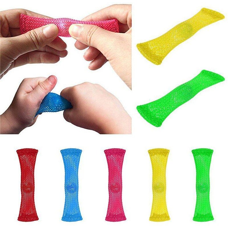 Boule À Main Anti-Stress, Jouet En Marbre, Anti-Stress, Pour Autisme, Tdah, Thérapie De L'Anxiété, Jouets Sensoriels, Maille Tressée, Facile À Plier