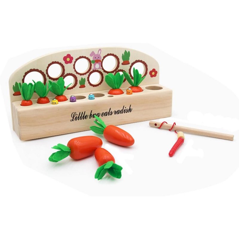 Jeu De Mémoire De La Récolte Des Carottes, Légumes Et Fruits, Jouets Assortis, Éducation Préscolaire, Aides Pédagogiques Montessori