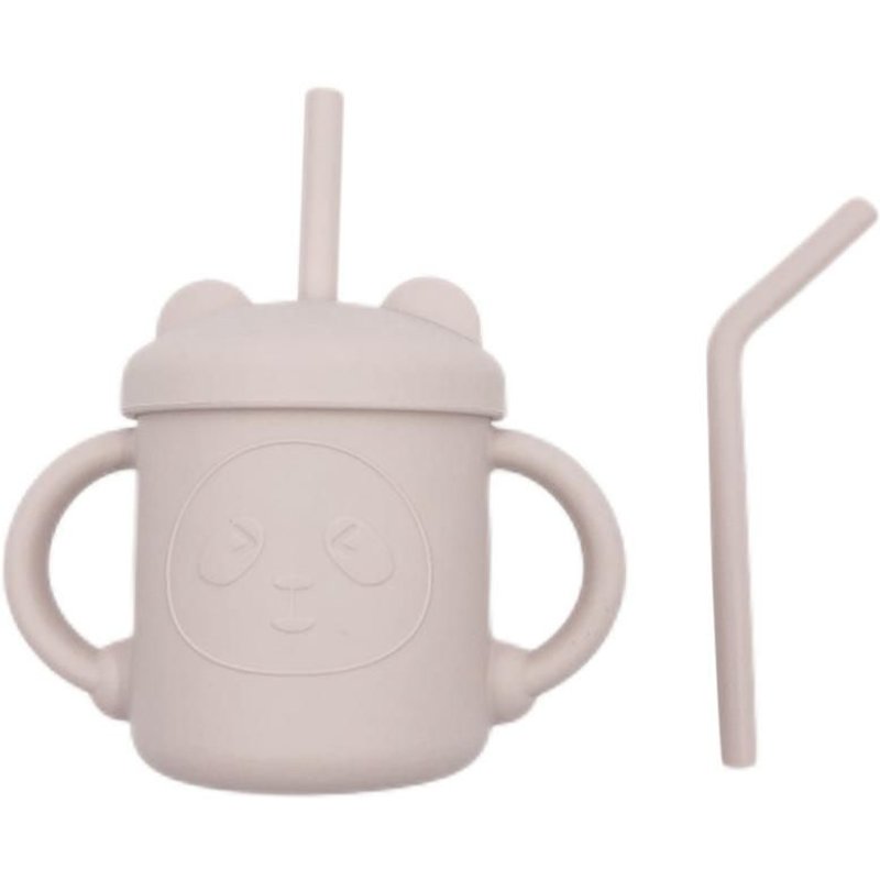 Gobelet D'apprentissage En Paille Souple, 8 Couleurs Au Choix, En Silicone, Pour Apprendre À Boire Aux Bébés