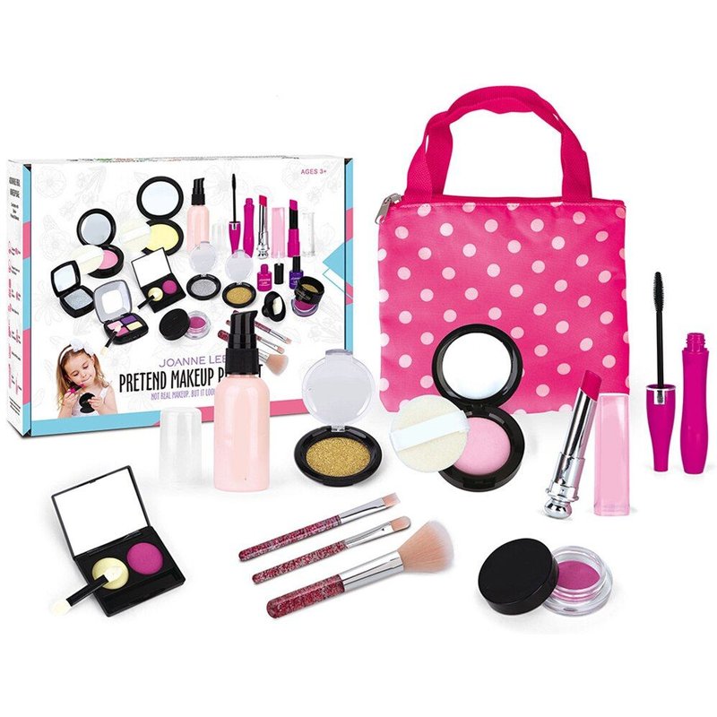 Maison De Jeu De Simulation Pour Enfants, Ensemble De Jouets De Toilette, Cosmétiques De Sécurité, Maquillage Pour Filles, Cadeau