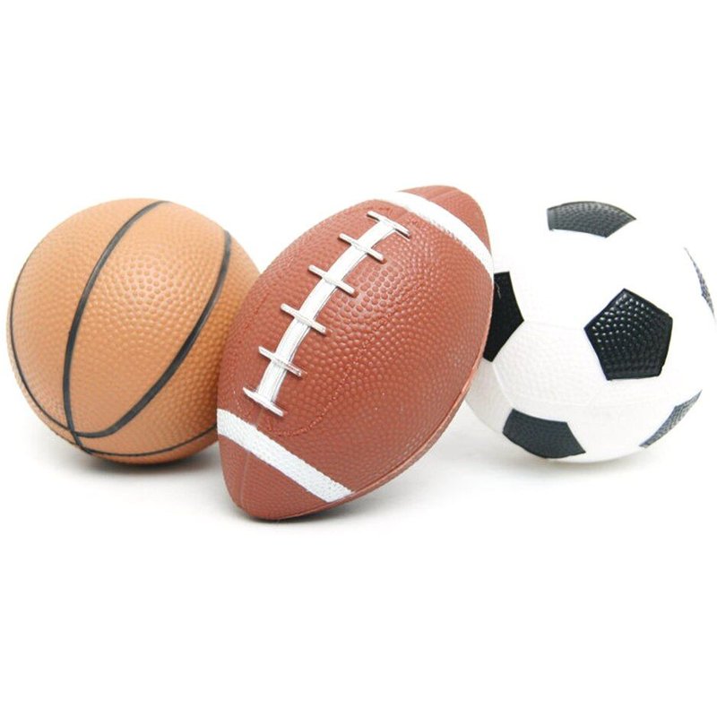 Jeu De Balles De Sport En Plein Air Pour Enfants, 3 Pièces, Basket-Ball, Football, Rugby, Activités Sportives En Plein Air