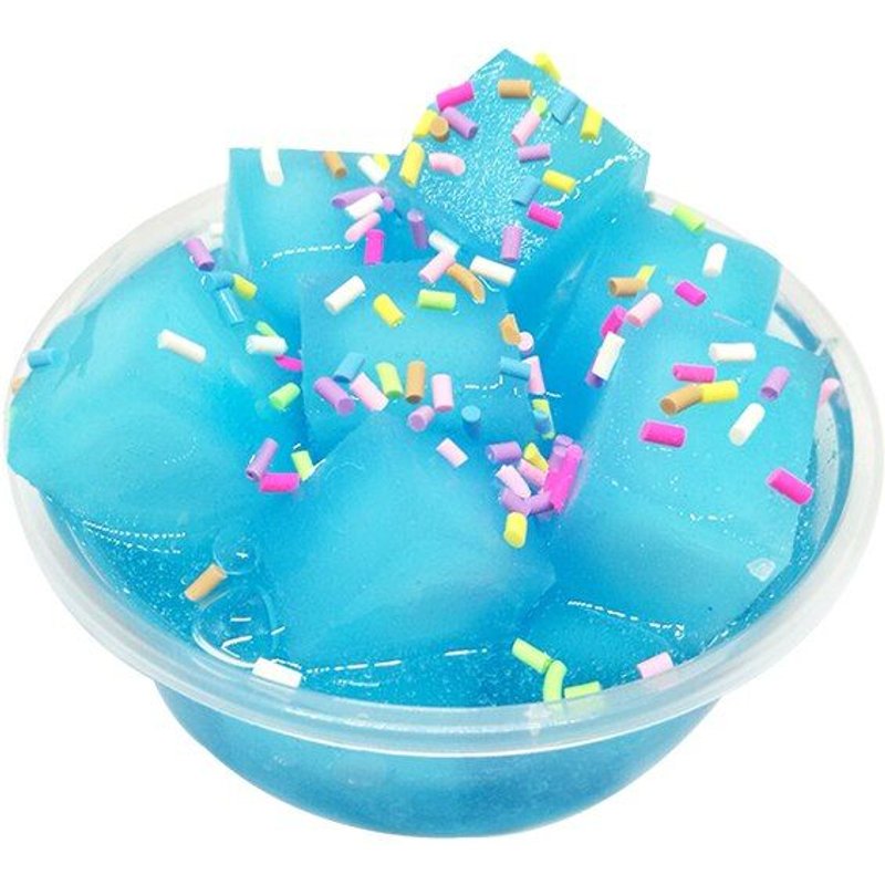 Crème Glacée Visqueuse En Cristal 1 Boîte, Crème Glacée Aux Fruits De Coco, Pâte À Bonbons Anti-Stress, Jouets En Argile À Modeler Anti-Stress Pour Bricolage