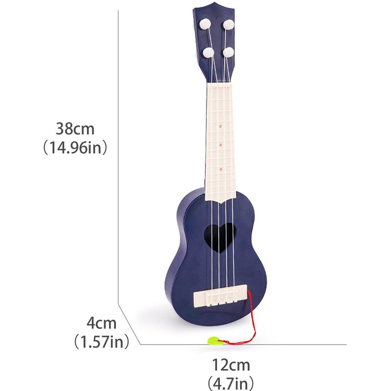 Mini Ukulele classique pour dĂ©butant, Instrument de musique Ă©ducatif pour enfants, jouets de dĂ©veloppement de l'intĂ©rĂȘt Musical, cadeau