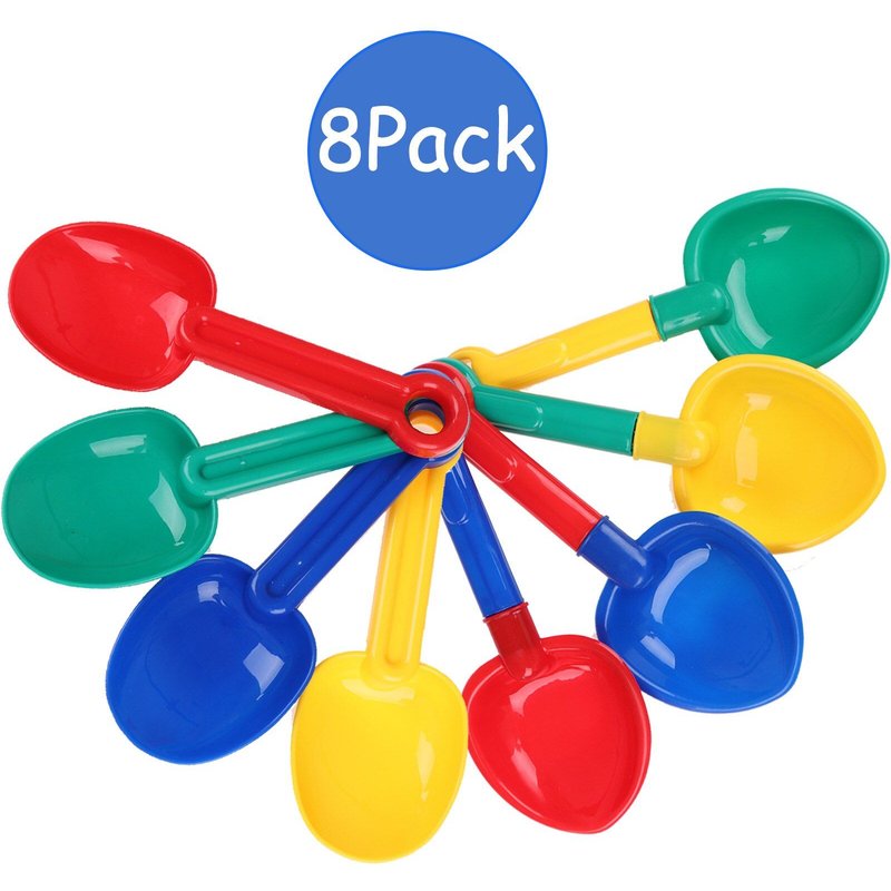 Pelle À Sable Pour Enfants, Jouet De Plage En Plastique, 8 Pièces