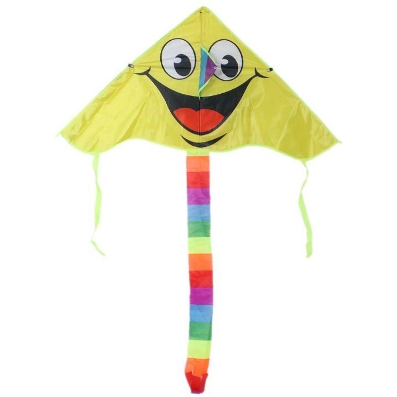 Cerf-Volant Visage Souriant Pour Enfants, Cerf-Volant De Dessin Animé, Sports De Plein Air, Animation Smiley, M89c