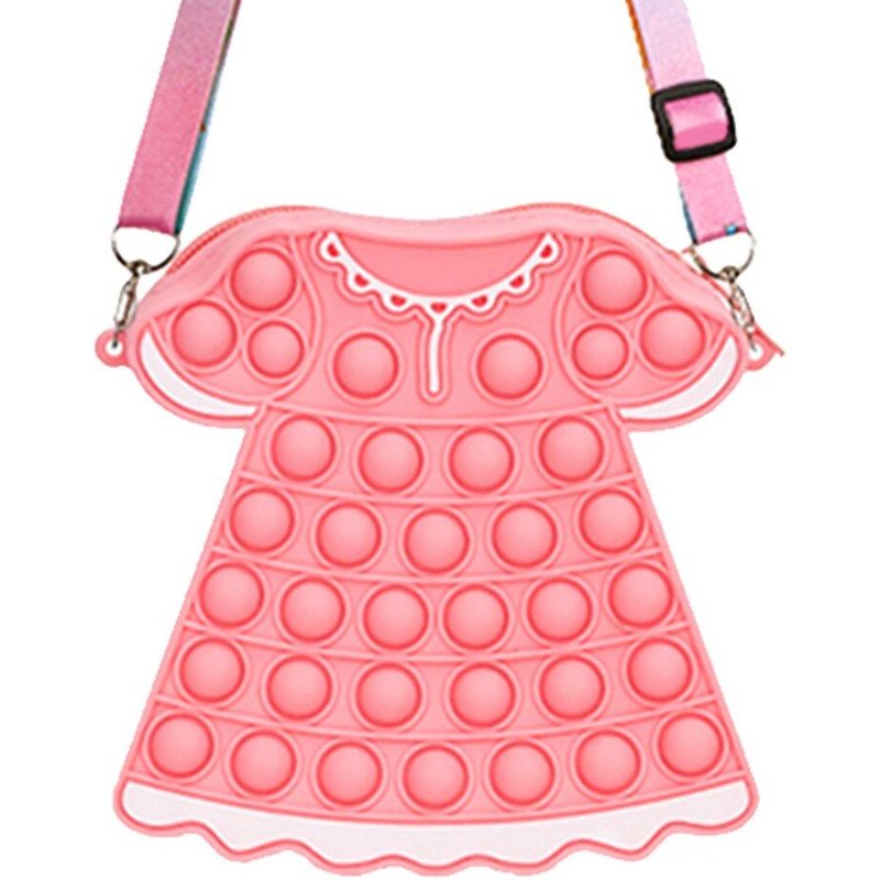 Sac De Jouets Sensoriels En Silicone, 1 Pièce, Anti-Stress, Anti-Anxiété, Compression Pour Enfants, Jouets Éducatifs De Noël