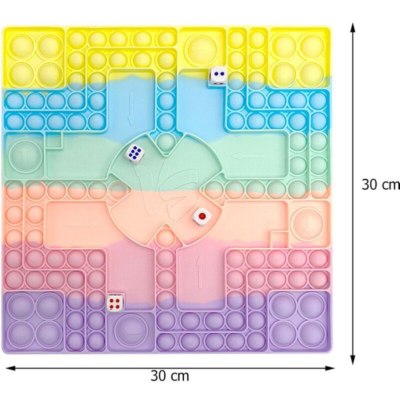 Échiquier Volant Pour Enfant, Jouet Sensoriel De Grande Taille, Pour Soulager Le Stress