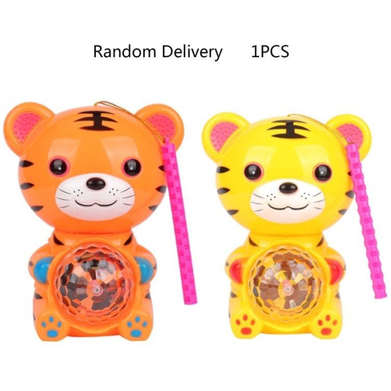 Lanterne Suspendue En Forme De Tigre Pour Enfants, Jouet Amusant Avec Musique, Avec Poignée, Idéal Pour La Fête Du Nouvel An, 2022