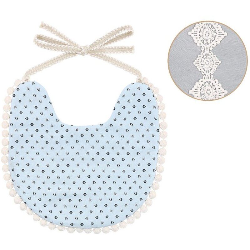 Bavoir En Coton Et Lin Pour Bébé, Imprimé Dessin Animé, Double Face, Pour L'Alimentation Des Nourrissons