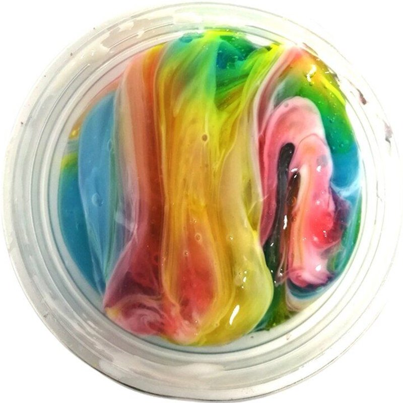 Boîte De Remplissage En Argile De Nuage Coloré, Jouets Pour Enfants, Slime De Cristal, Moelleux, Anti-Stress