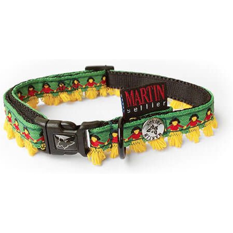 Collier Réglable En Nylon Pour Chat Ou Petit Chien Dancing Vert