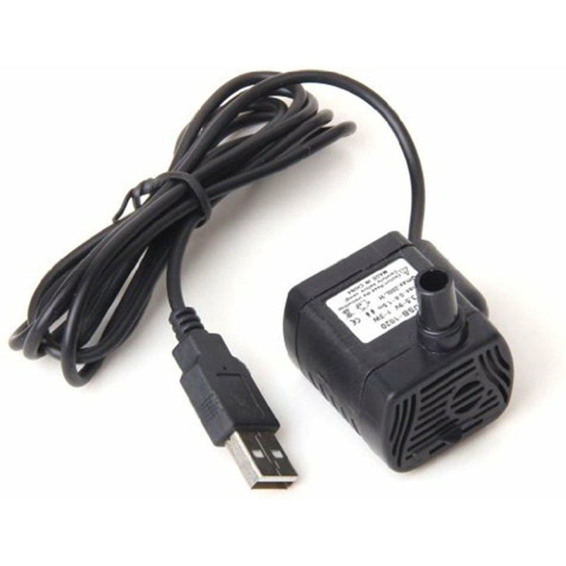 Micro Pompe Submersible Usb-1020 3w Pour Aquarium, Fontaine, Étang, Jardin, Dc3.5v-9v