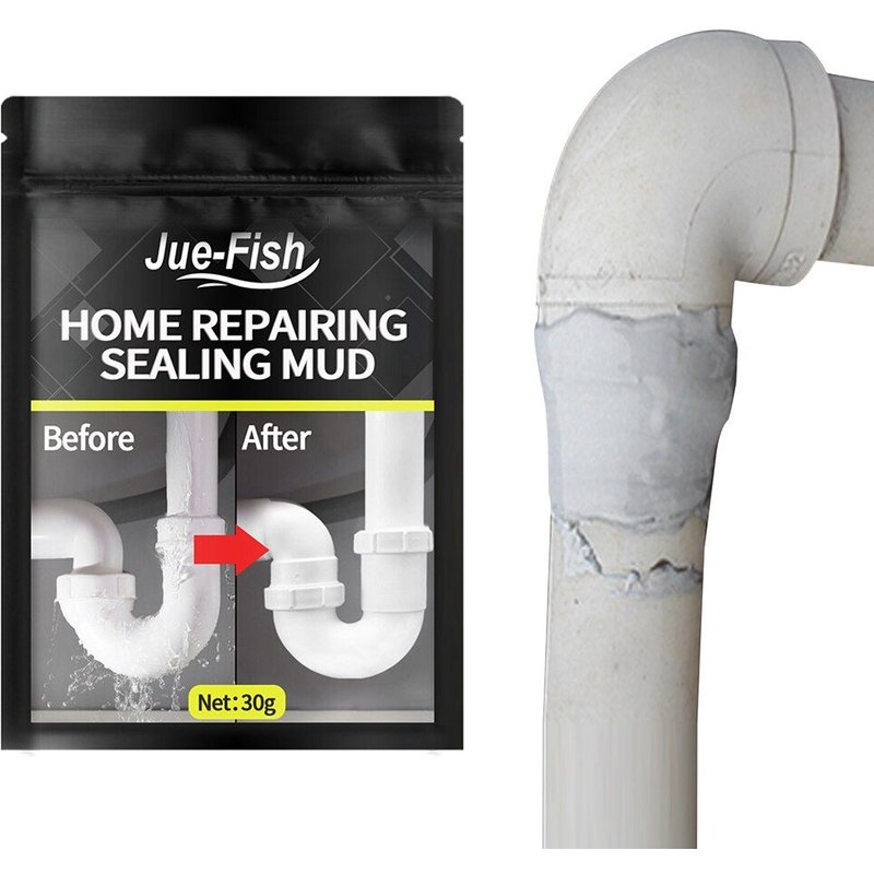 Colle de scellage pour réparation de trous de mur de climatisation, Plasticine étanche pour tuyau d'égout, boue de scellage pour réparation de murs