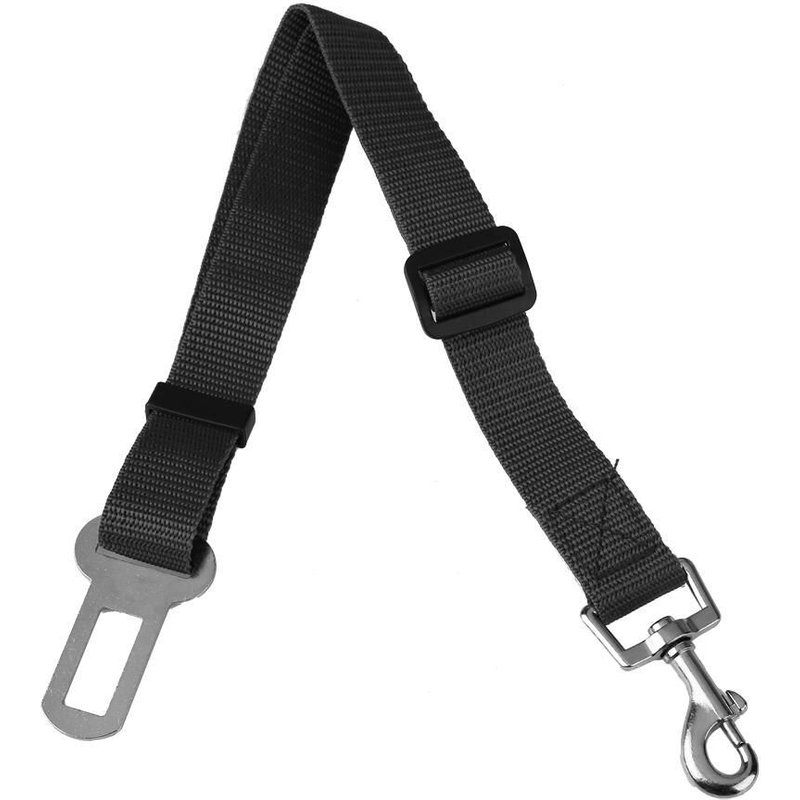 Ceinture De Sécurité De Voiture Réglable Pour Chiens Et Chats, Harnais Avec Collier De Traction En Plomb, Fournitures Pour Animaux De Compagnie