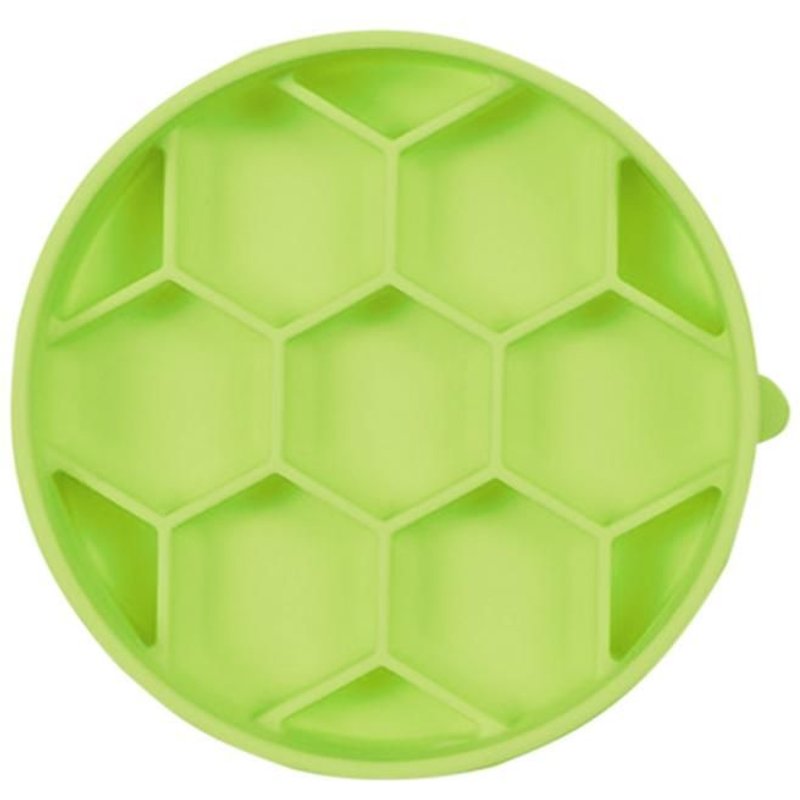 Bol À Alimentation Lente Pour Chien, Antidérapant, Avec Ventouse, Anti-Ronflement, Animal De Compagnie, À Alimentation Lente, Interactif, Nid D'abeille