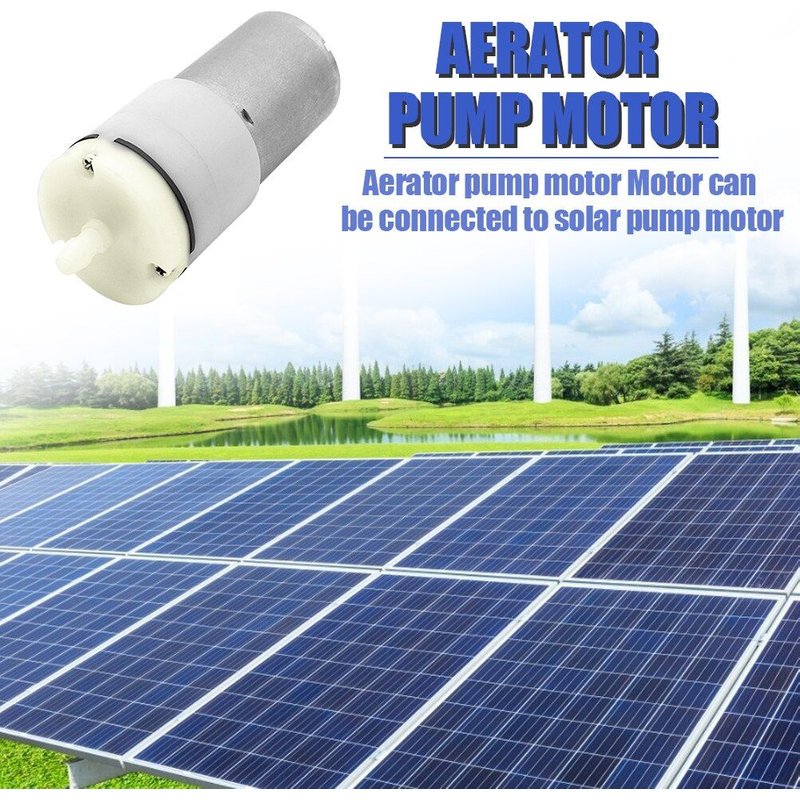 Pompe À Air Et À Oxygène Pour Aquarium 2.4mm, Moteur À Faible Bruit, 5.6 W, ? 900ma, ? 450ma, 2.5lpm, Dc 3-6v